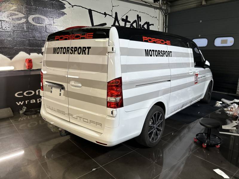 Mercedes Vito BS AUTO Marquages