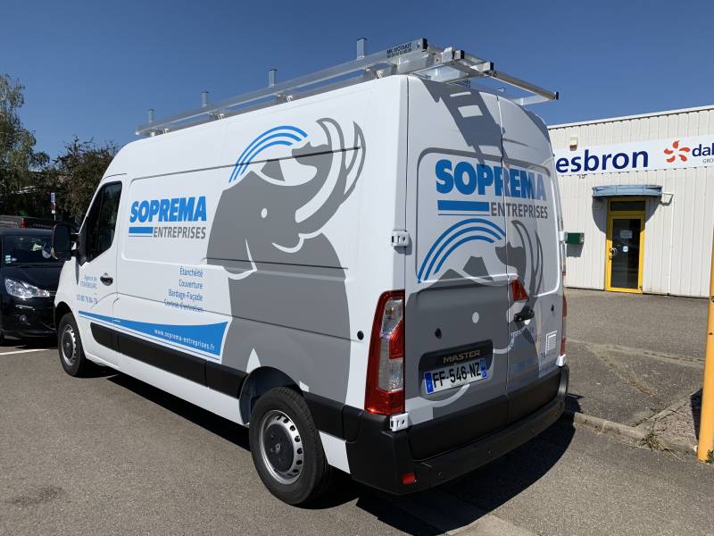 Renault Master Soprema Entreprises Marquage