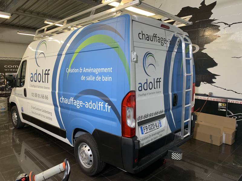 Citroën Jumper Chauffage-Adolff Impression & Marquages