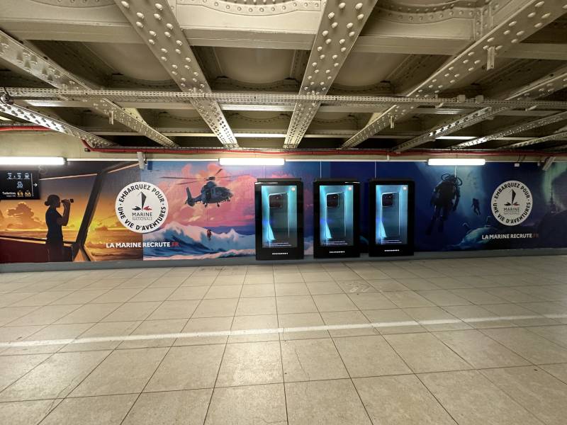 Hall Gare de Strasbourg - Adhésifs enlevables