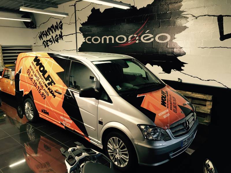 Semi-Covering pour véhicules d'entreprise : voitures, camionnettes